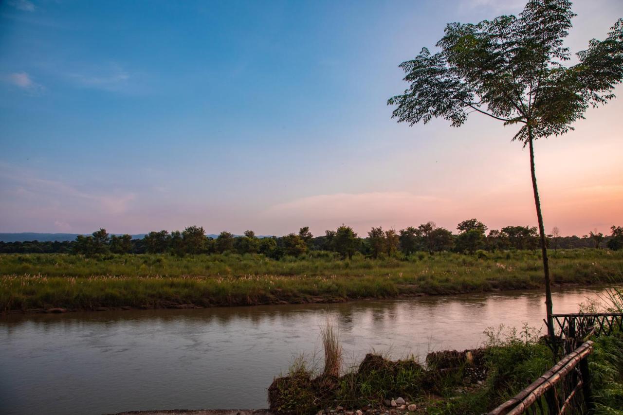 Chitwan Riverside Resort Sauraha Exterior foto